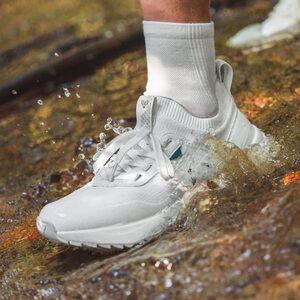 Vessi Stormburst Lowtop White Athletic Shoes